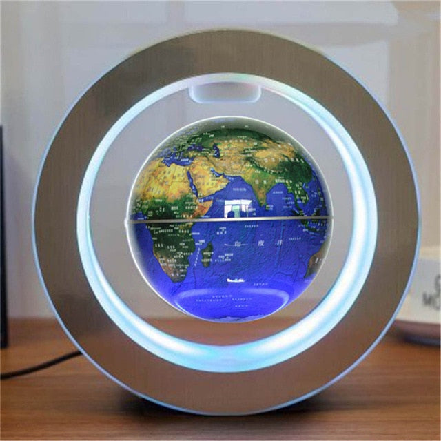 Levitating Led Globe – Magnetic Floating World Map With Light-Up Frame Modern Decor & Unique Gift Idea 10284816105750-1