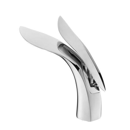 Bathroom Basin Faucet Single Hole Hot Cold Water Gold 9004862538030-1