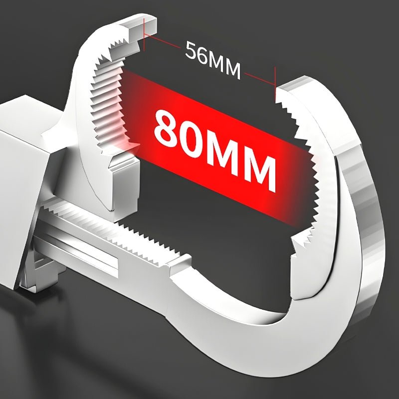 Adjustable Pipe Wrench for Easy Plumbing and Tight Space Repairs 15101086433606-1