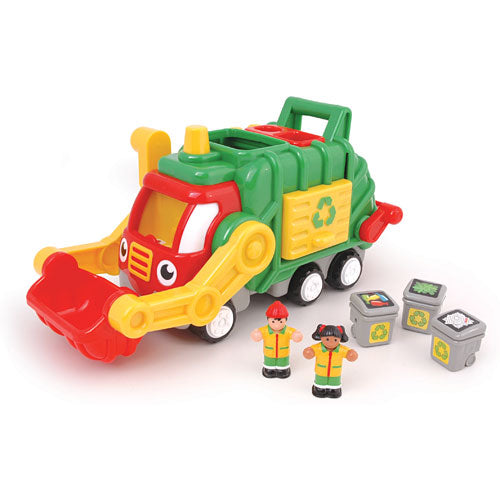 Recycling Truck Toy for Kids Learning Sorting and Motor Skills 8174782316765-1