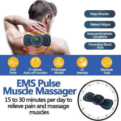 Aeroflux Wireless Tens Machine – Customisable Pain Relief With Modes And 19 Intensity Levels 15495005471100-1