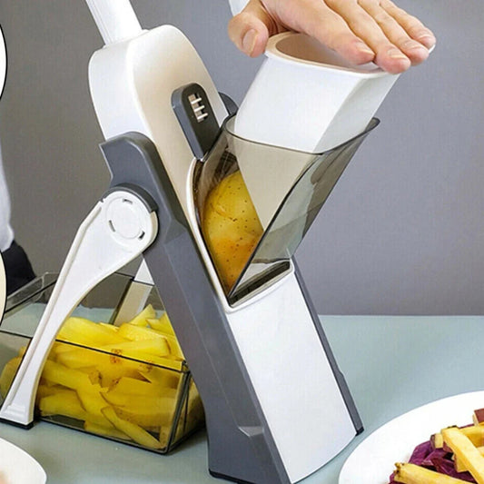 Aeroflux Multi-Purpose Safe Mandoline Vegetable Slicer – Adjustable Chopper Tool For Effortless Precision 15473977721212-1