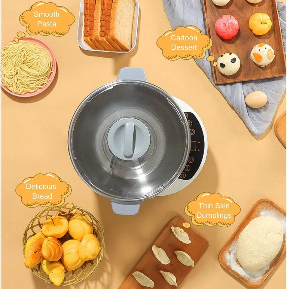 Aeroflux Electric Dough Mixer Precision Kneading With Built-In Dough Resting 15490905112956-1