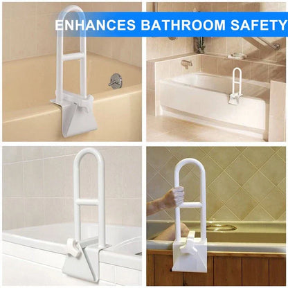 Bathtub Safety Grab Bar For Seniors & Mobility Support – Drill, Secure Bathroom Handle 10109942038806-1