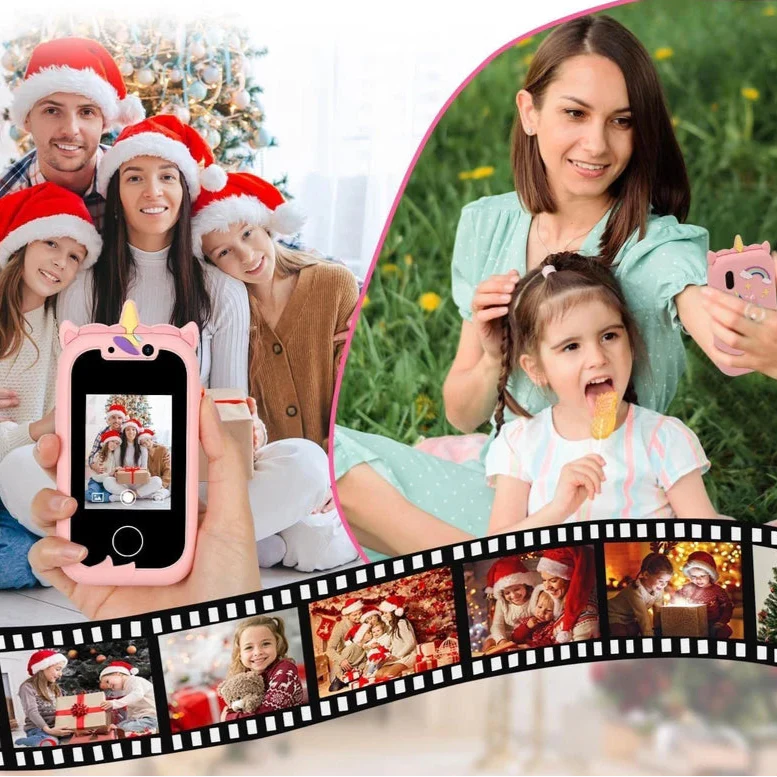 Aeroflux Kids Toy Smart Phone – Unicorn Design Multifunctional Learning & Play Device 15625386459516-1