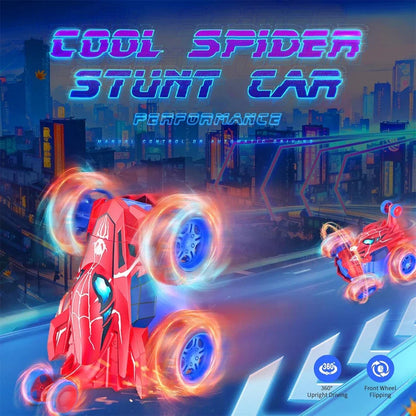 Aeroflux Spider Stunt Rc Car – 360° Drift, Led Lights & Rechargeable Power 15612154347900-1