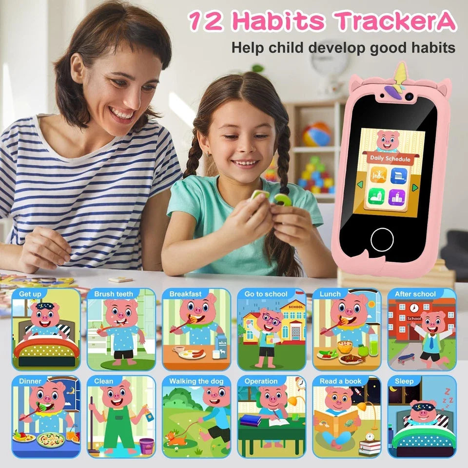 Aeroflux Kids Toy Smart Phone – Unicorn Design Multifunctional Learning & Play Device 15625386459516-1