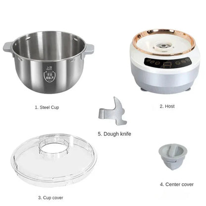 Aeroflux Electric Dough Mixer Precision Kneading With Built-In Dough Resting 15490905112956-1