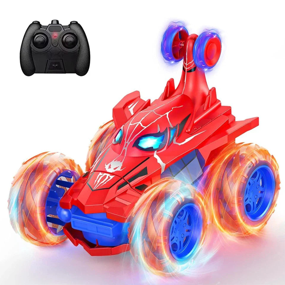 Aeroflux Spider Stunt Rc Car – 360° Drift, Led Lights & Rechargeable Power 15612154347900-1