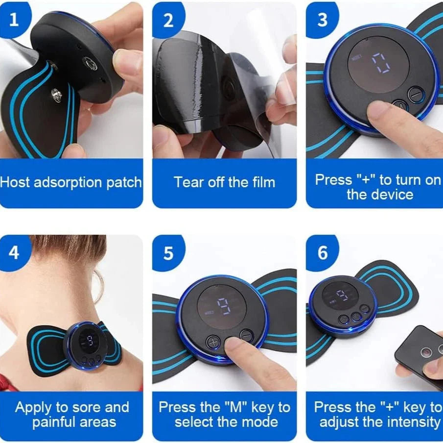 Aeroflux Wireless Tens Machine – Customisable Pain Relief With Modes And 19 Intensity Levels 15495005471100-1