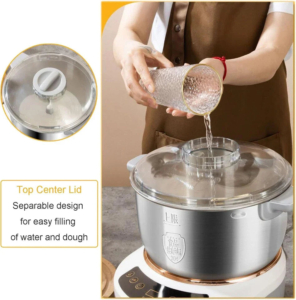 Aeroflux Electric Dough Mixer Precision Kneading With Built-In Dough Resting 15490905112956-1
