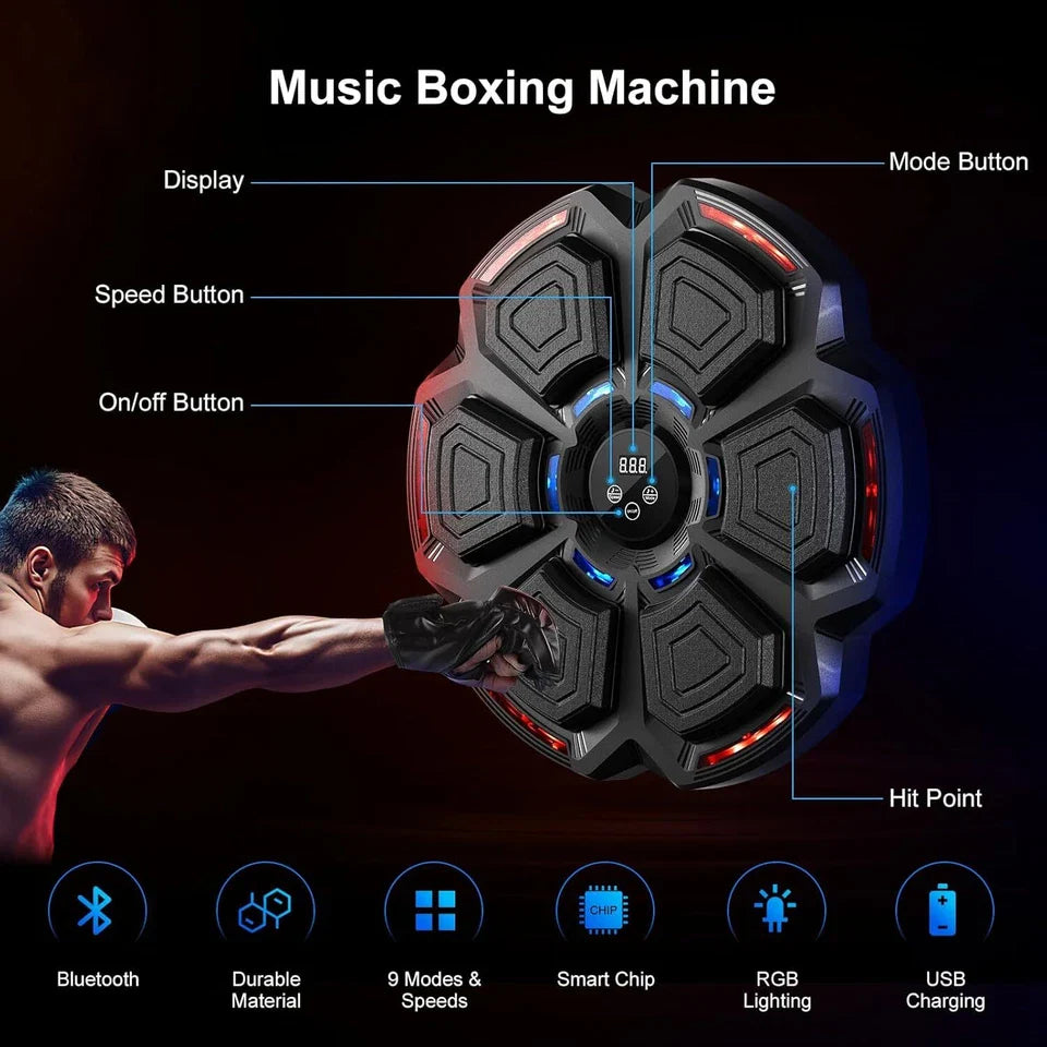 Aeroflux Bluetooth Music Boxing Machine Gloves 15203270099324-1