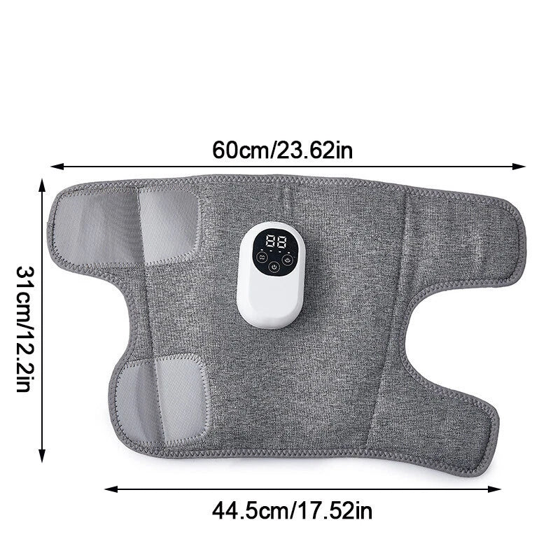 Aeroflux Cordless Leg & Calf Massager With Heat – Air Compression Therapy, Modes, Rechargeable Design 15426142437756-1