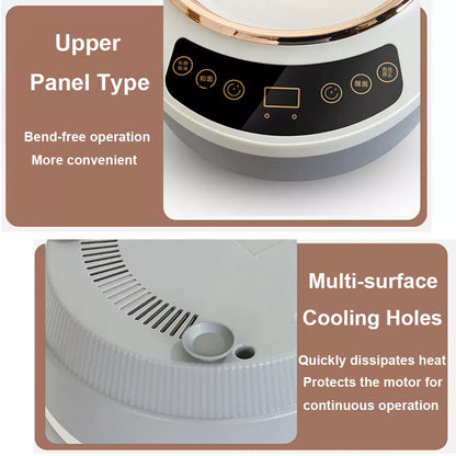 Aeroflux Electric Dough Mixer Precision Kneading With Built-In Dough Resting 15490905112956-1