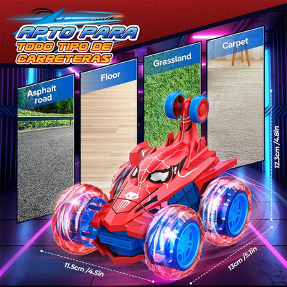 Aeroflux Spider Stunt Rc Car – 360° Drift, Led Lights & Rechargeable Power 15612154347900-1