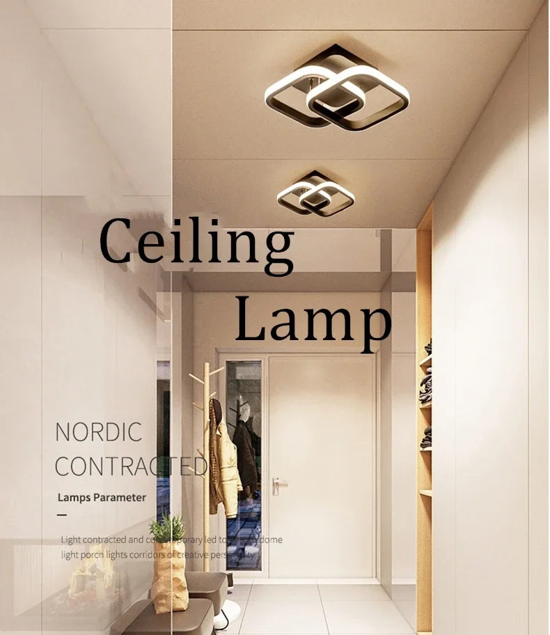 LED Ceiling Light – Compact Round Design for Focused Illumination 9578867097942-1