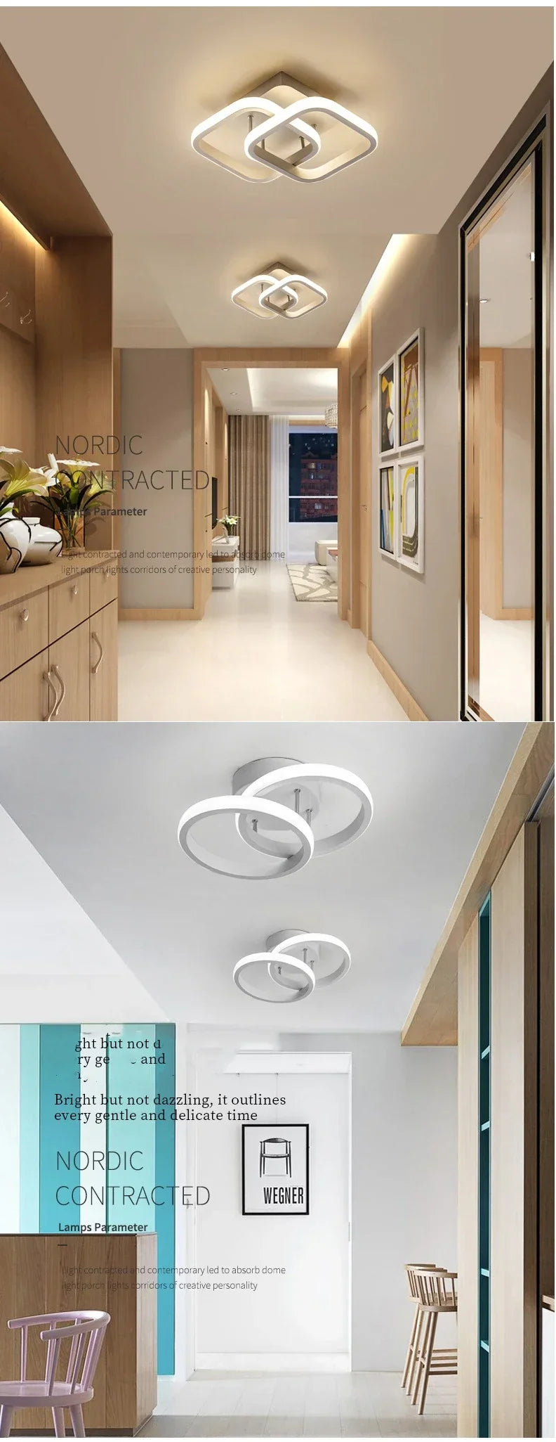 LED Ceiling Light – Compact Round Design for Focused Illumination 9578867097942-1
