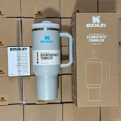 Vacuum Insulated Stainless Steel Travel Tumbler 40Oz Rotating Lid 8624992845981-1