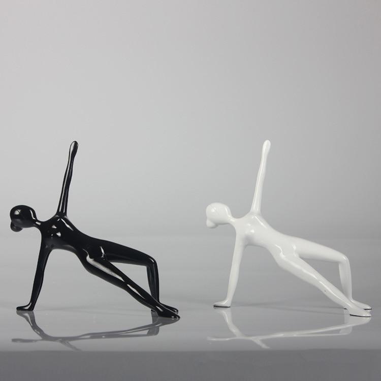 Shanti Yoga Girl Statuette For Meditation Room And Spiritual Decoration 6735240364186-1