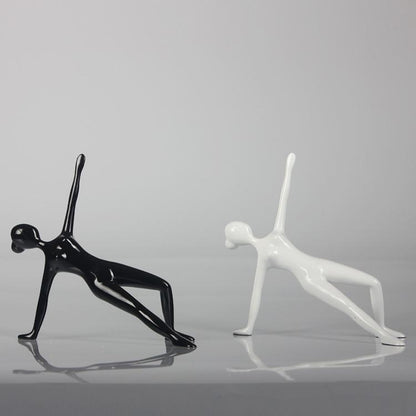 Shanti Yoga Girl Statuette For Meditation Room And Spiritual Decoration 6735240364186-1