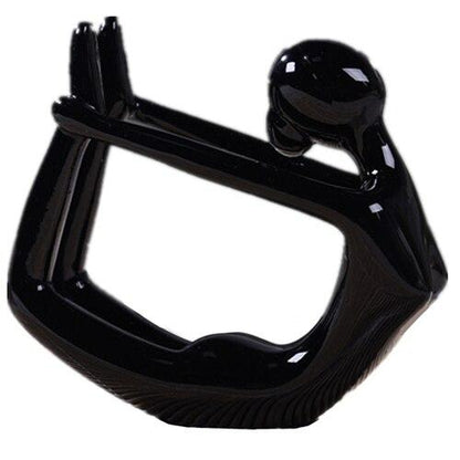 Shanti Yoga Girl Statuette For Meditation Room And Spiritual Decoration 6735240364186-1