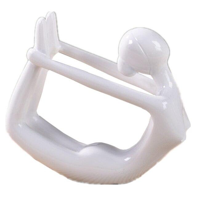 Shanti Yoga Girl Statuette For Meditation Room And Spiritual Decoration 6735240364186-1