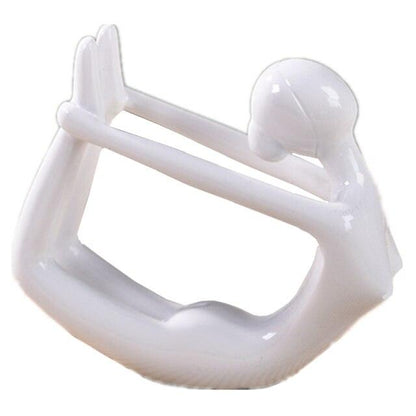 Shanti Yoga Girl Statuette For Meditation Room And Spiritual Decoration 6735240364186-1