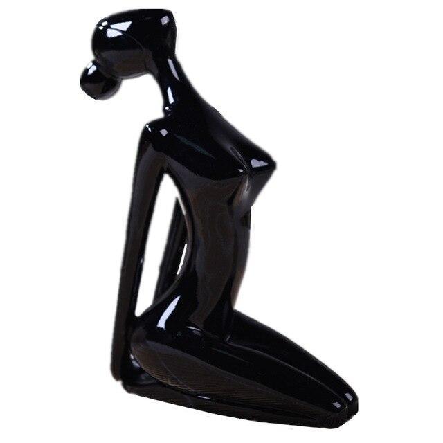 Shanti Yoga Girl Statuette For Meditation Room And Spiritual Decoration 6735240364186-1