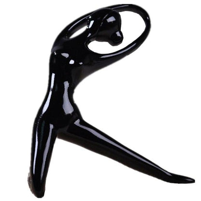 Shanti Yoga Girl Statuette For Meditation Room And Spiritual Decoration 6735240364186-1