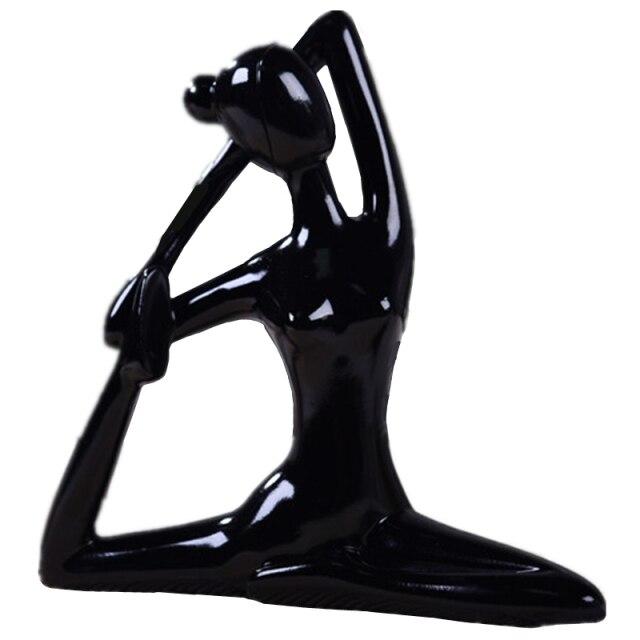 Shanti Yoga Girl Statuette For Meditation Room And Spiritual Decoration 6735240364186-1