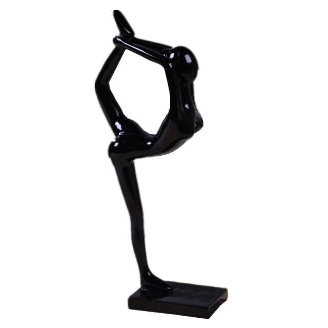 Shanti Yoga Girl Statuette For Meditation Room And Spiritual Decoration 6735240364186-1