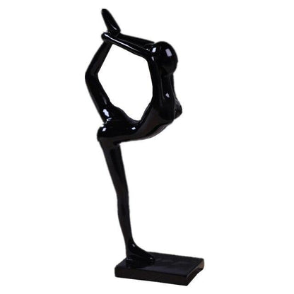 Shanti Yoga Girl Statuette For Meditation Room And Spiritual Decoration 6735240364186-1