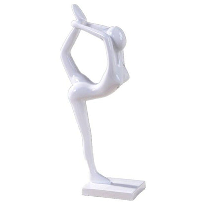 Shanti Yoga Girl Statuette For Meditation Room And Spiritual Decoration 6735240364186-1
