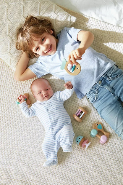 Wooden Sensory Rattle Toy Gift Set for Baby Development 8084668317917-1