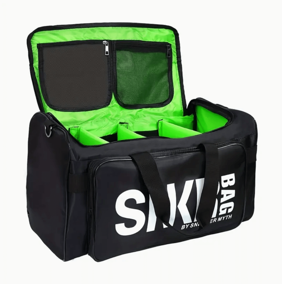 Spacious Sports Travel Gym Bag With Shoe Compartment Shoulder Strap 14886676463942-1
