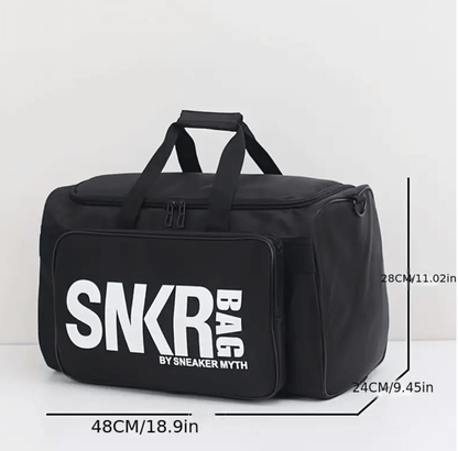 Spacious Sports Travel Gym Bag With Shoe Compartment Shoulder Strap 14886676463942-1
