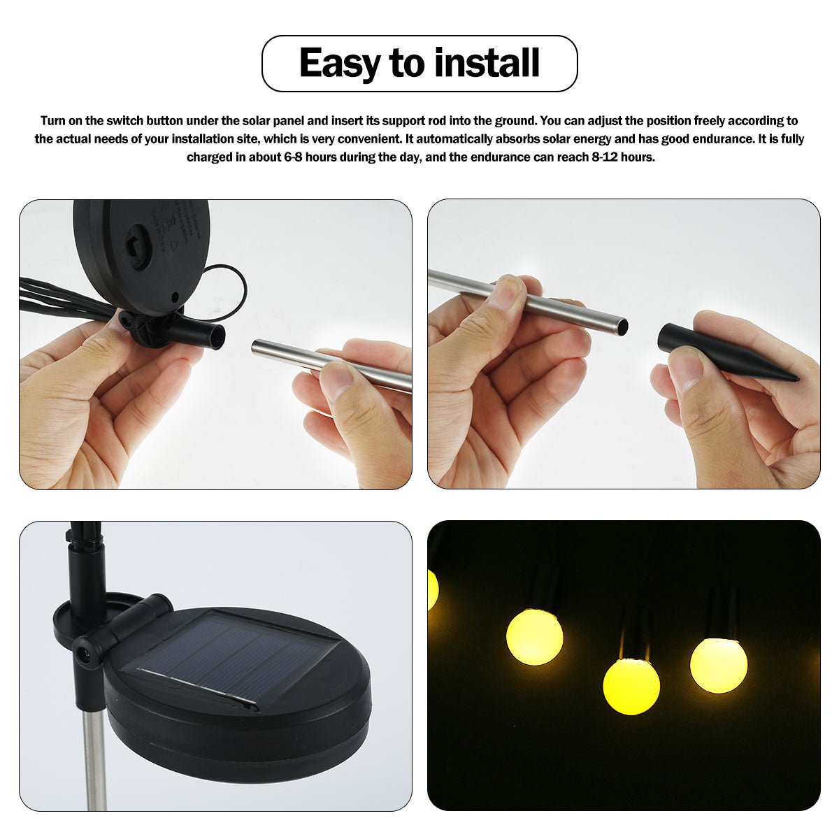 Solar Led Light  Landscape Lights 14814342578502-1