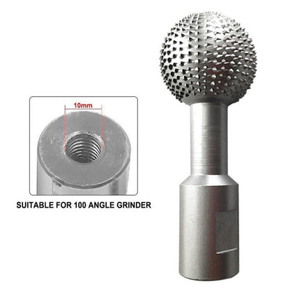 Spherical Grinder Attachment Wood Carving Carbide Rotary Tool 14814324425030-1
