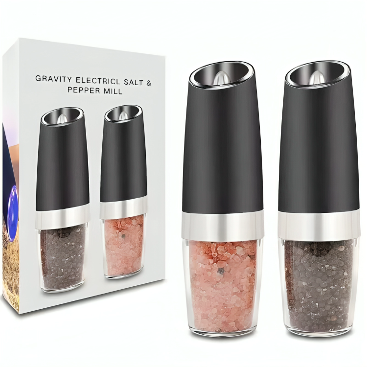 Salt And Pepper Mill With Gravity Sensor 14996391952710-1