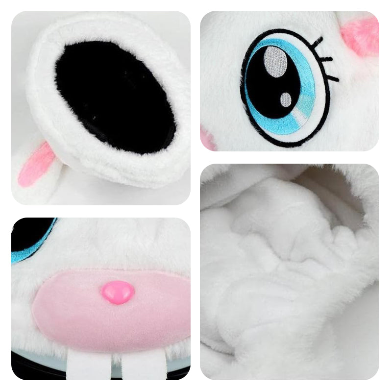 Cartoon Plush Motorcycle Helmet Cover 8948140540215-1