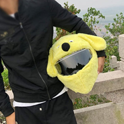 Cartoon Plush Motorcycle Helmet Cover 8948140540215-1