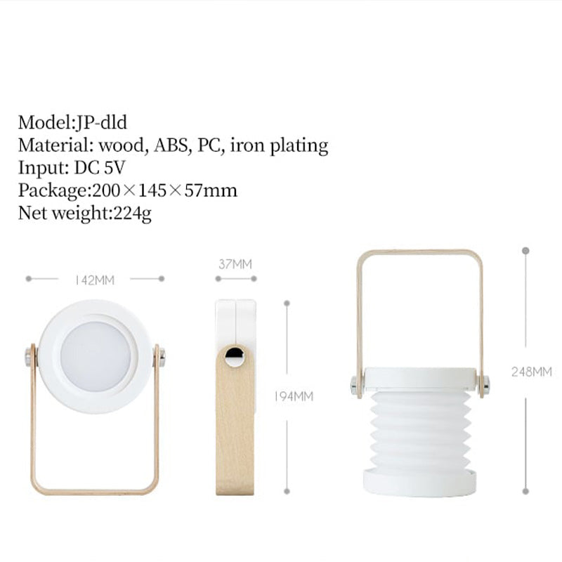 Folding Portable Led Reading Lamp With Dimmable 360° Rotation 9105501520183-1