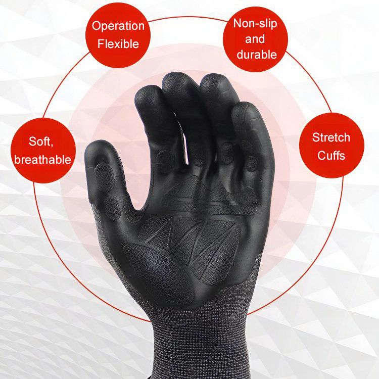 Toughguard Safety Gloves Protective Anti Slip Work Construction Hand Gear 14814323343686-1