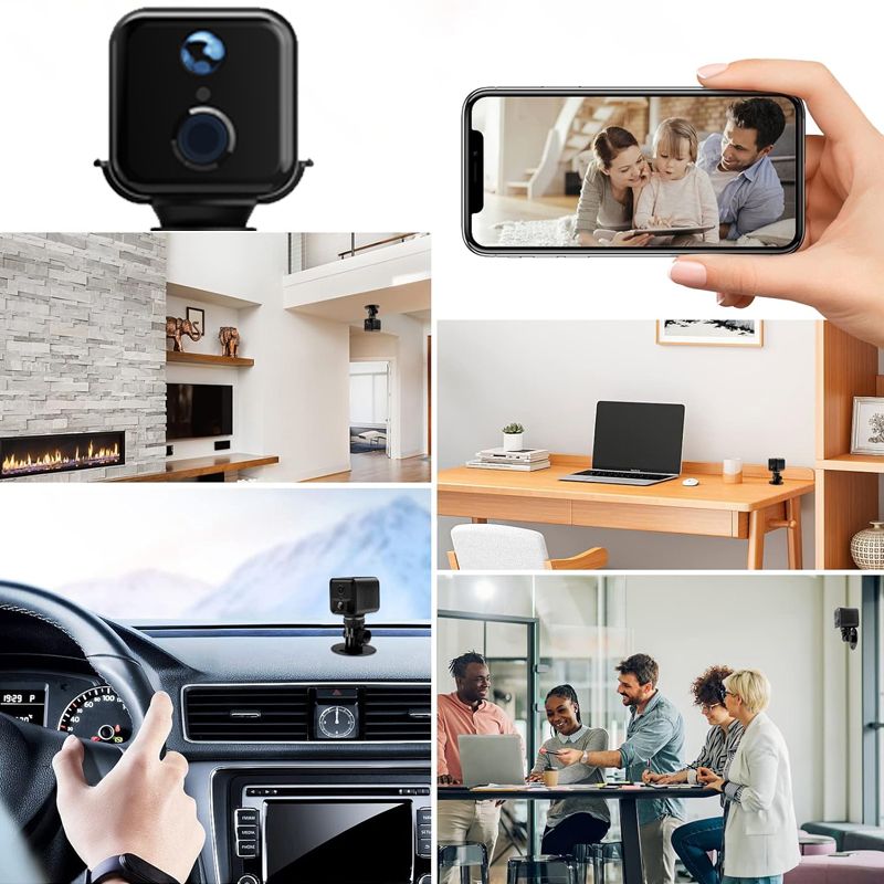 Installation-Free Wifi Smart Wireless Surveillance Camera 7765114650703-1