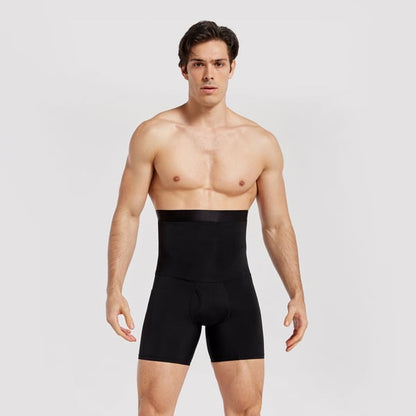 Men’S Compression Shaper Shorts Slim Waist Support Core And Comfort 14957772800326-1