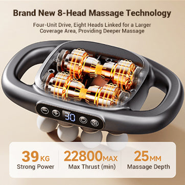 16-Drive 8-Head Massage Gun Set 9680000549154-1