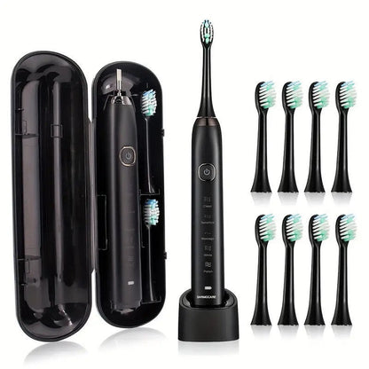 Sonic Electric Toothbrush Set With Soft Bristles 9576538308898-1