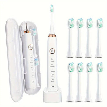 Sonic Electric Toothbrush Set With Soft Bristles 9576538308898-1