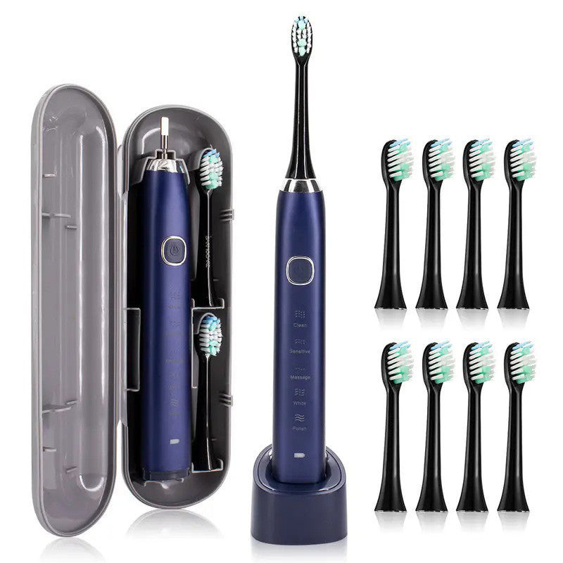 Sonic Electric Toothbrush Set With Soft Bristles 9576538308898-1