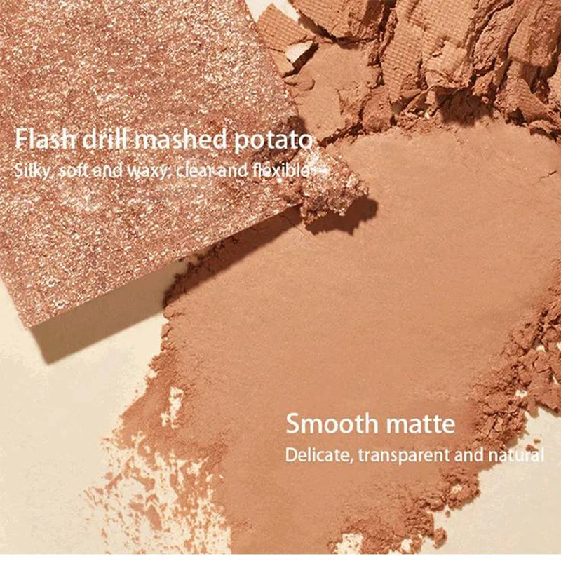 Professional Cosmetic Collection Contour Eyeshadow Blush Highlight Combination Set 11504463216908-1